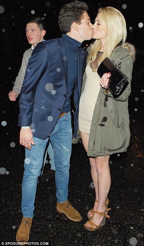 Towie Christmas Special Joey Essex Kisses Mystery Blonde After Jessica Wright Daily Mail Online