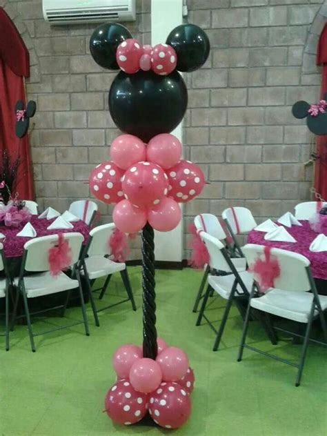 Minnie Mouse Decoracion Fiesta De Minnie Fiesta De Minnie Mouse Globos