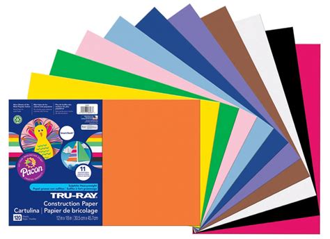 Tru Ray Smart Stack Construction Paper 9 X 12 Assorted