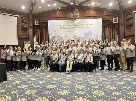 Rapat Kerja Rencana Korporasi Tahun 2024 Patra Jasa Patra Jasa