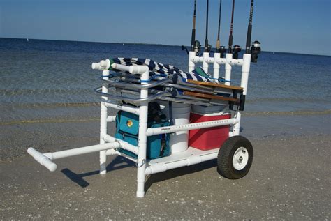 Cartmakers Fishing Cart Fishing Cart Beach Cart Fishing Rod Storage