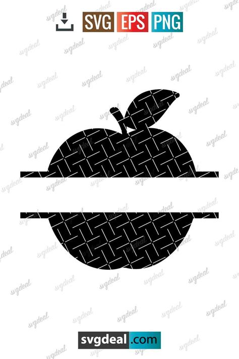 Free Teacher Apple Svg - SVGDeal.com