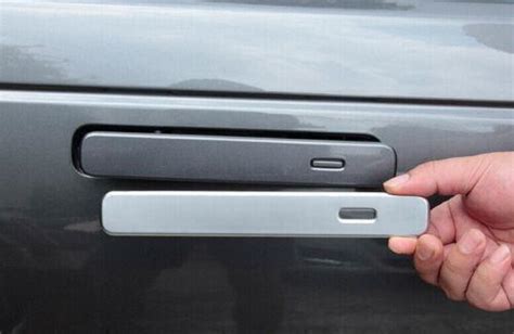 For Range Rover Velar Matte Silver Exterior Side Door Handle