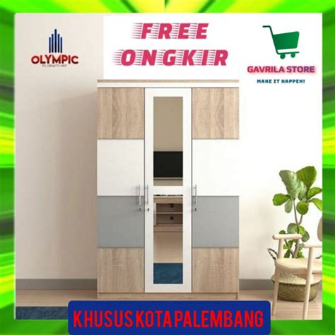 Jual Lemari Pakaian Baju Olympic Olimpic Navaro Pintu Pintu