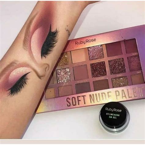 Paleta De Sombras Soft Nude RUBY ROSE