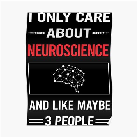 Póster 3 Personas Divertidas Neurociencia Neurocientífico Neurobiología De Dougpoulos Redbubble