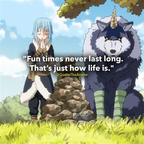 21+ Powerful "Reincarnated as a Slime" Quotes (Images) | QTA | Anime ...