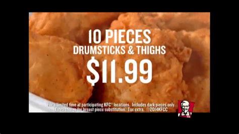 KFC 10 Piece Bucket TV Commercial Limited Time Offer ISpot Tv