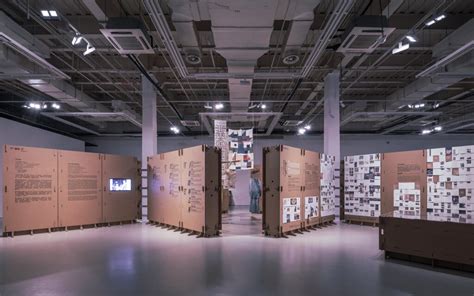 A Cardboard Exhibition By LUO Studio Thegreensideofpink