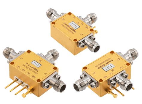 Ultra Broadband Pin Diode Switches