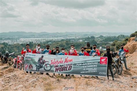 Komunitas CRF 150L Kembali Jelajahi Alam Kota Samarinda