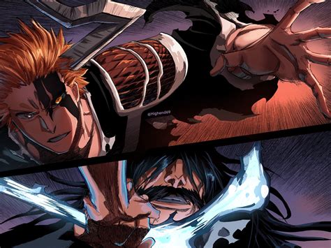 Bloodlusted Ichigo And Yhwach Vs Power Team Battles Comic Vine