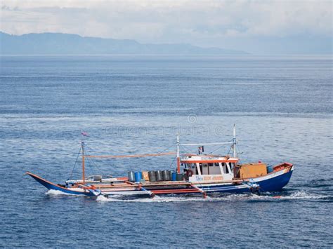 Fishing Boat In The Philippines Editorial Image Image Of Commercial