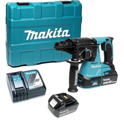 Martelete A Bateria Makita - Martelete Combinado a bateria Makita - DHR242RFE