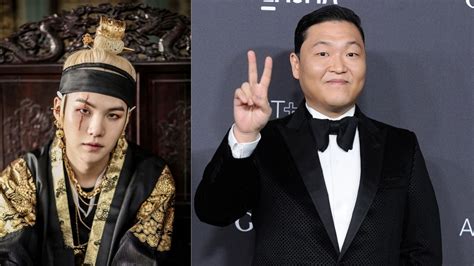 Bts Suga Collaborates With K Pop Legend Psy For New Single That That