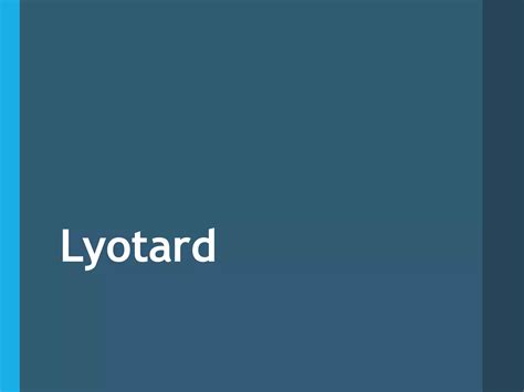 Lyotard Writing The Event English Edition
