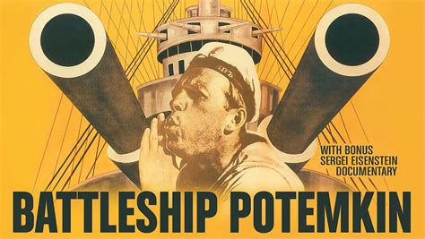 Soviet Cinema Poster Battleship Potemkin Poster Painting By Alexa