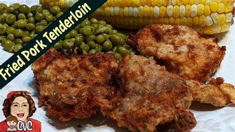 Fried Pork Tenders With Green Beans And Corn On The Cob Are Featured In This Image