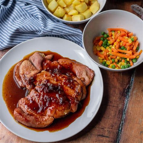 Ginger-Glazed Gammon Steak - Awesome on 20