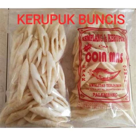 Jual Kerupuk Ikan Khas Palembang Varian Buncis Super 1000 Gr Di