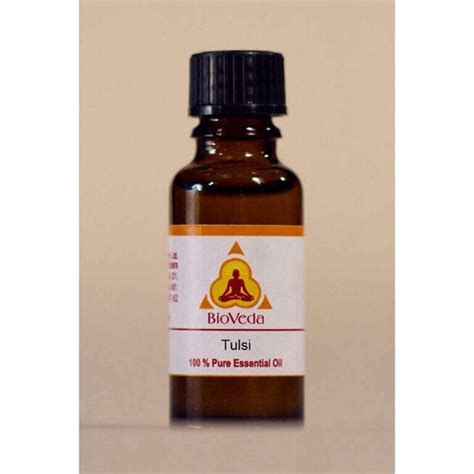 Tulsi / Holy Basil Essential Oil, Ayurveda Pure Essential Oils – Bio Veda