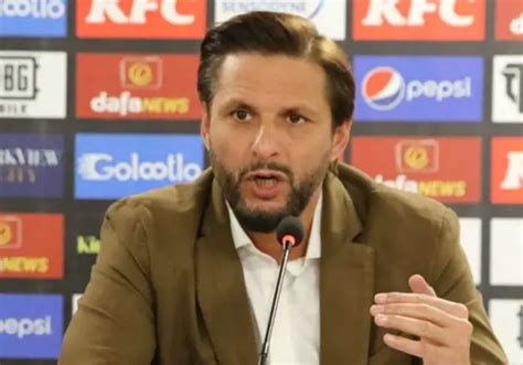 I Could Have Been The Pcb Chairman Through Lobbying Says Shahid Afridi