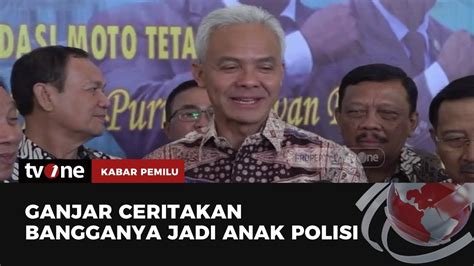 Ganjar Pranowo Hadiri Di Hut Pp Polri Kabar Pemilu Tvone Youtube