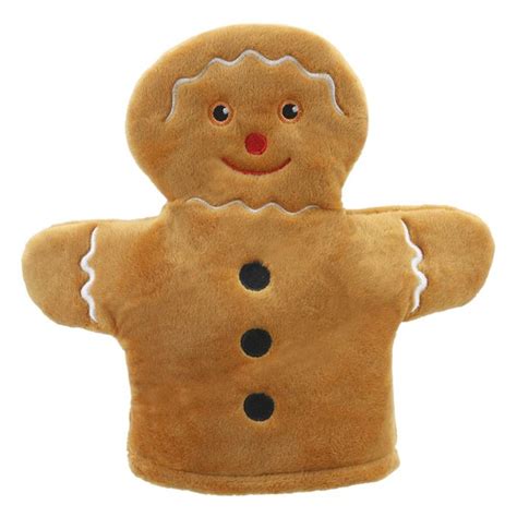 Gingerbread Man My First Christmas Puppets The Puppet Company