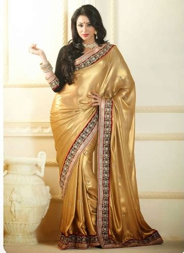 20 Golden Sarees To Explore In This Wedding Season Styles At Life