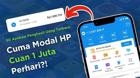 Aplikasi Penghasil Uang Asli Terbukti Membayar Langsung Ke Dana Ponta