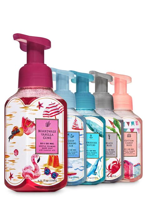 Summertime Treats Gentle Foaming Hand Soap 5 Pack Bath And Body Works