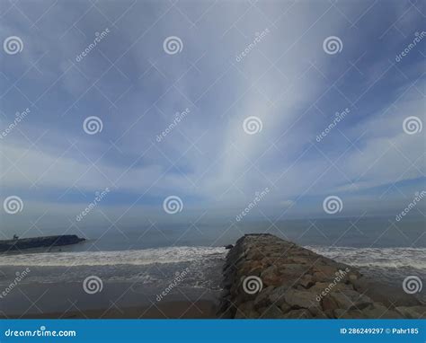 View of Padang Beach West Sumatera Stock Image - Image of view ...