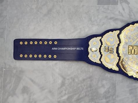 AEW CUSTOM WRESTLING BELT