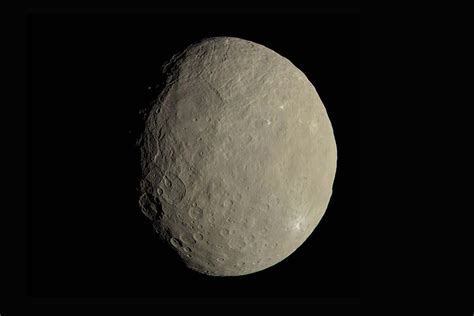 Dwarf planet Ceres hosts home-grown organic material | New Scientist