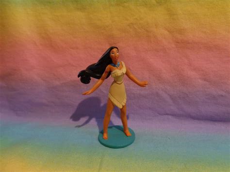 Disney Pocahontas PVC Figure Cake Topper Teal Base EBay