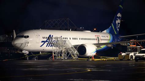 Alaska Airlines Begins Preliminary Inspections On Its Grounded Boeing