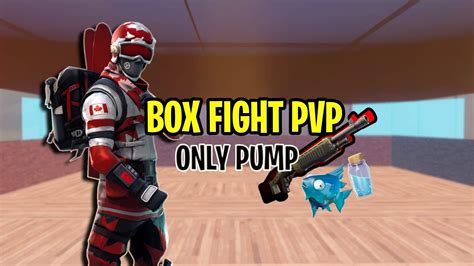 Box Fight Pvp Only Pump Fortnite Creative Map Code Dropnite