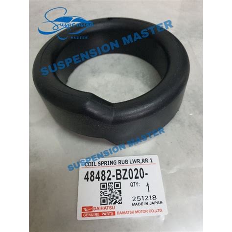 Rear Coil Spring Rubber Upper Lower Inch Perodua Myvi