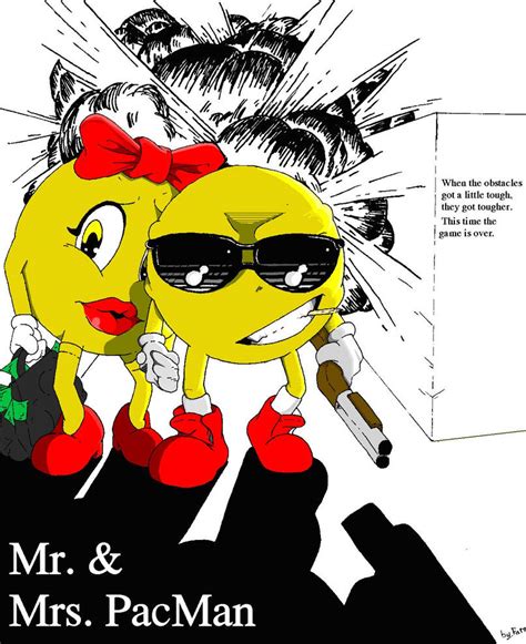 Mr And Mrs Pac Man By Farrakhan On Deviantart