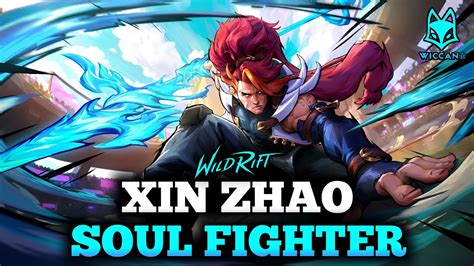 Xin Zhao Soul Fighter Skin Spotlight Wild Rift Youtube