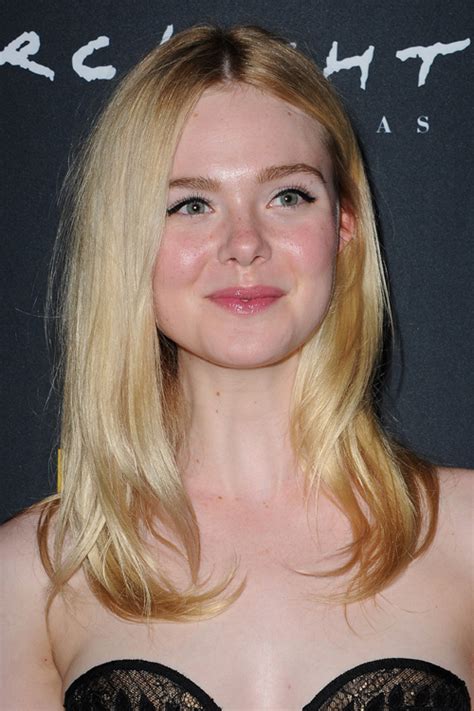 Elle Fanning Long Hair