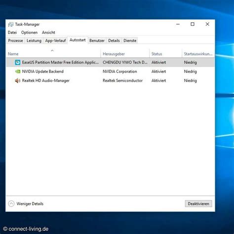 Windows Autostart Programme Hinzuf Gen Und Entfernen Connect Living