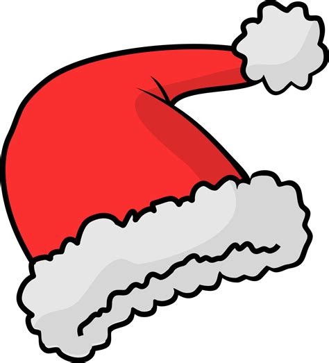 Santa Claus Cartoon Hat Png