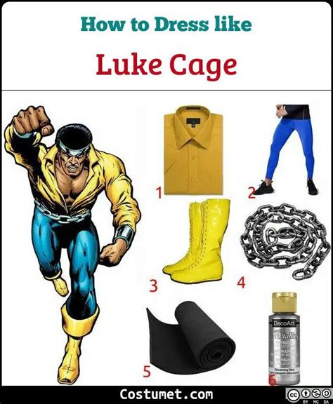 Luke Cage Costume for Halloween