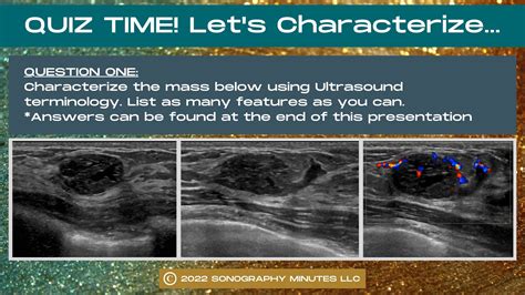 Breast Ultrasound (Characterizing Breast Masses) Masterclass ...