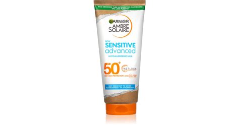 Garnier Ambre Solaire Sensitive Advanced mleczko do opalania do skóry