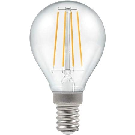 Crompton Lamps Led Golfball W Ses E Dimmable Filament W