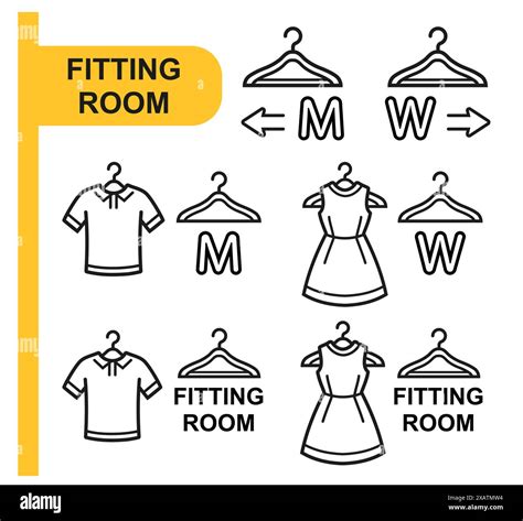 Fitting Changing Room Male Female Dressing Cabin Try And Buy Clothing