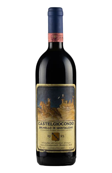 Brunello Di Montalcino Castelgiocondo 1985 Hedonism Wines