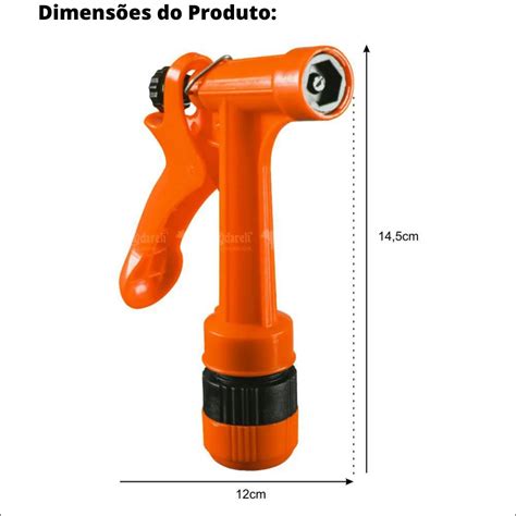 Esguicho Pistola Conexão Direta 1 2 Mangueira Jardinagem MercadoLivre